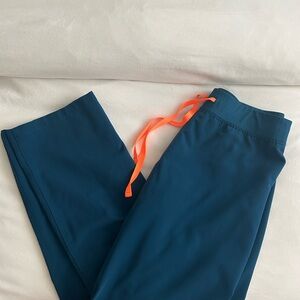 Figs Livingston Scrub Pant in Deep Reef